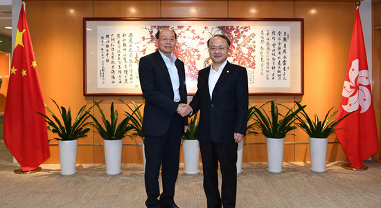 王志民会见国家禁毒委员会副主任曾伟雄